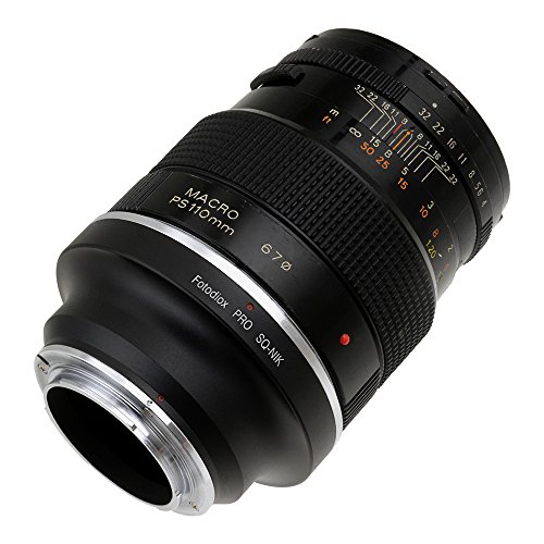 Fotodiox Pro Adaptateur de monture d objectif pour Objectif Bronica SQ    Cam  ra Nikon comme D7200  D5000  D3000  D300S ET D90 DX