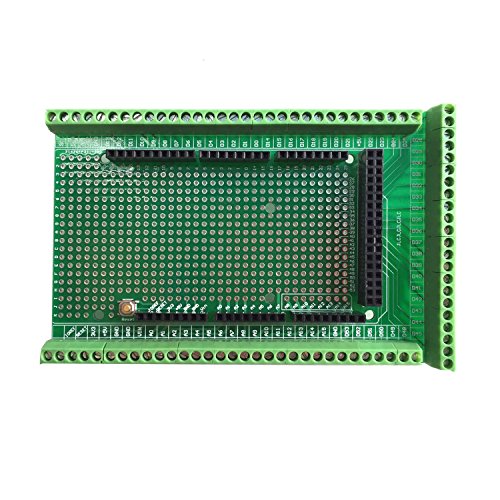 WINGONEER Prototype Screw / Terminal Block Shield Board Kit para Arduino MEGA 2560 R3 DIY soldado