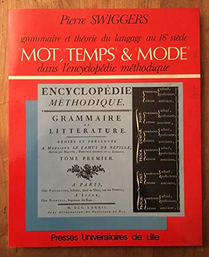 Grammaire et théorie du langage au dix-huitième siècle Grammaire et théorie du langage au dix-huitième siècle