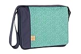 Lässig Casual Messenger Bag Wickeltasche/Babytasche inkl. Wickelzubehör blau