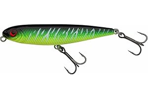 Berkley Pulse Slurp Surface Lure | Leurre de Surface pour Bass, brochet, Perche, Sandre et Truite | Leurre pour la pêche des prédateurs en Eau Douce et en mer | Plusieurs Couleurs et Tailles