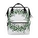 Produktbild Grüner Olivenzweig Freundliche Große Kapazität Wickeltaschen Mama Rucksack Multi Funktionen Windel Wickeltasche Tote Handtasche Für Kinder Babypflege Reise Täglichen Frauen