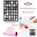 Perfect Summer Nail Art Image Plate + Nail Stamper Stamping + Scraper + 15ml White Color Peel Off Liquid Tape Base Coat Protect Skin DIY Manicure Kit Tools