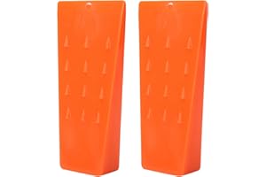 Hyuduo Cuña de Tala, Paquete de 2 Cuñas de Árbol con Púas para Cortar Árboles Que Caen, Tronzado, Cuñas de 5.5 "Cuñas de Talar Suministros para Leñadores de Motosierra,Motosierras y Accesorios