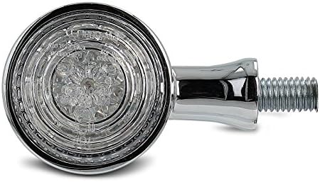 Motorcycle LED indicator Kymco Zing 125 II COLORADO Pair chrome