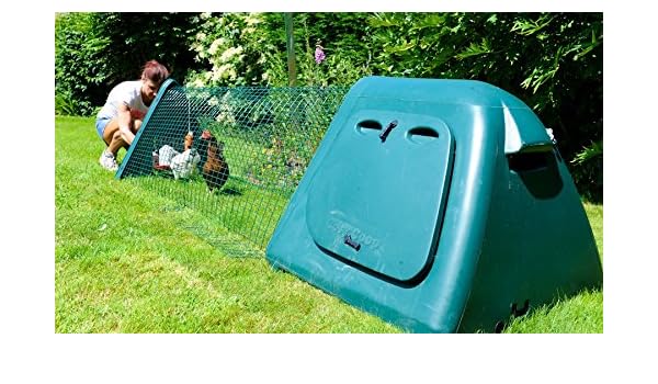 Cosy Coop Poulailler En Plastique Avec Couloir De Promenade En
