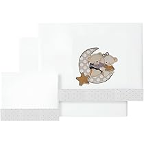 Set Di Lenzuola Per Lettino 60x120 In Cotone Con Tessuto Certificato Oeko Tex Zenith Granite 91294727