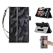 Produktbild Lenovo Tab 7 Essential Hülle,ISIN Lenovo Tab 7 Essential TB-7304F TB-7304N TB-7304I TB-7304X Android Tablet PC Premium PU-Leder Schutzhülle Tasche Stand Cover mit Handschlaufe,Stylus Halter und Umhängeband (Schwarz)