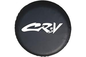 TRIBONES Compatible with CRV CR-V Spare Wheel Cover | Spare Tyre Cover | Back Tire Cover Storage Bag Dust-proof Water-proof Protector (S size)