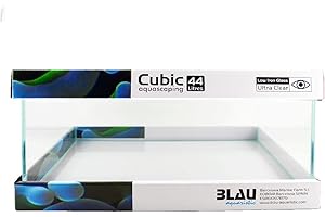 Blau Aquaristic Cubic Aquascaping 44 Shallow, Transparent