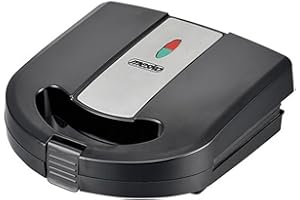 ‎MESKO 3in1 Kontaktgrill | 1000 Watt | Sandwichmaker | Elektrogrill | Sandwichtoaster | Waffeleisen | Paninigrill | Waffeltoaster | 3 Auswechselbare Platten | Sandwich Maker | Panini Grill | Grill