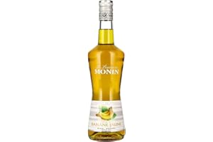 Monin Yellow Banana Crème Liqueur - 700 ml