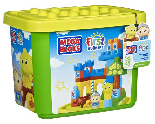 Mega Bloks First Builders Contenedor Castillo