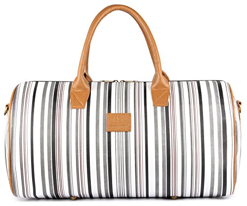 The Clownfish Streak Unisex Travel Duffel 40 Liters |Travel Duffel Bag| Duffel Bag|Travel Bag|Gym Bag|Luggage Bag|Travel Bag with Shoulder Strap(White) RS.999 (66.00% Off) - Amazon