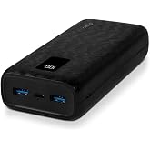 Ttec PowerSlim Trio LCD 20.000mAh PD 22,5W Dahili Kablolu Taşınabilir Şarj Aleti/Powerbank