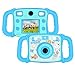 Price comparison product image DROGRACE Kids Camera 1080P HD Dual Camera Selfie Digital Photo/Video Cameras with 4X Zoom, Flash Lights, 2 inch LCD for Boys Girls Birthday Holiday Gift - Blue