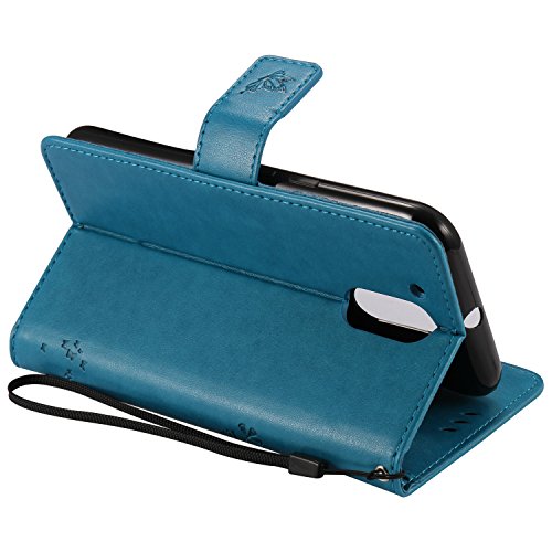 Dooki  Moto G4   G4 Plus Funda  Estar Flip PU Cuero Billetera Caso Carcasa Para Motorola Moto G4   G4 Plus Con Cr  dito Tarjeta Poseedor Espacio