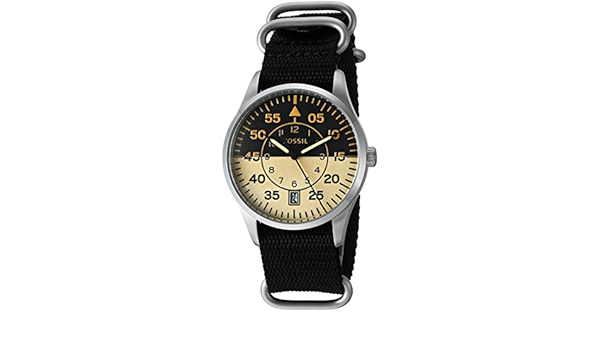 fossil aviator watch