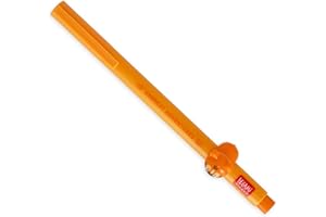 Legami - Długopis żelowy – Lovely Friends, zdejmowany i rekombinowany dekoracyjny zwierzę, unikanie zwijania, tusz pomarańczowy, cienka końcówka 0,5 mm, motyw tygrysa