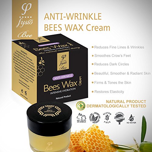 Fysio Natürliche und Biologische Anti-Falten Crème – Anti-Aging Bienenwachs Creme – Hergestellt aus natürlichen Inhaltsstoffen – 50 ml – Feuchtigkeitsspendend – Reduziert Falten – Behandelt Akne – Für sanfte und ebene Haut – Wiederherstellung der Leuchtkraft - 3