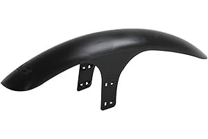 Mudhugger Gravelhugger Front Bike Mudguard - Black, 700c / Road Gravel Cycle 650b Fender Guard Mud Board Muck Splash Rain Water Winter Wheel Protection Race Protective Trail Face Head Shield