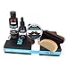 Produktbild Bartpflege Set 5 Stück -inklusive Bartöl(30ml), Bartbürste, Bart Cream60gBart Wash(100ml) und Kamm - als Geschenk, oder Geburtstagsgeschenk für Männer und Bartträger