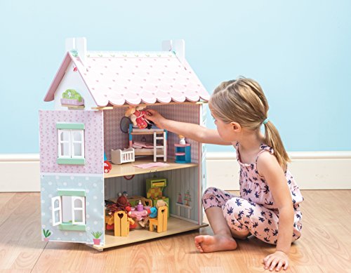 Le Toy Van Sweetheart Cottage Doll's House (with furniture)