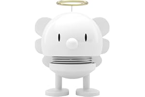 ‎HOPTIMIST Hoptimist - Skandinavisches Design - Weihnachtsfigur - Angel Bimble/Angel Bumble - Höhe: 6,5 cm - Geschenkidee (Angel Bumble)
