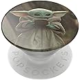 PopSockets: PopGrip Expanding Stand and Grip with a Swappable Top for Phones & Tablets - The Child Cup (Baby Yoda)