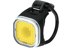 Knog Blinder Mini Bike Light - Bright 50 Lumen Bike Headlight with COB LED, USB Rechargeable, 8 Flash Modes, Ultralight 17g, IP67 Waterproof, 300m Visibility