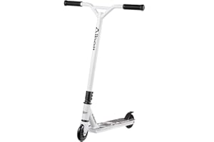 Albott Stuntscooter Sports Pro Stunt Trick Push Scooter 360 Grad Steet Fixed Bar für Kinder Trickscooter, Freestyle-Roller, Funscooter