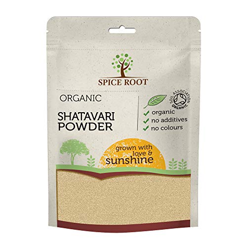 Shatavari en polvo orgánico 200g (Asparagus racemosus, bio shatavari polvo) - Calidad superior, certificado orgánico | Superfood | Vegan | Ayurveda