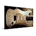 Produktbild Premium Textil-Leinwand 120 cm x 80 cm quer CS 1962 HEAVY RELIC STRAT | Wandbild, Bild auf Keilrahmen, Fertigbild auf echter Leinwand, Leinwanddruck: Vintage Gitarre in Szene gesetzt (CALVENDO Kunst)