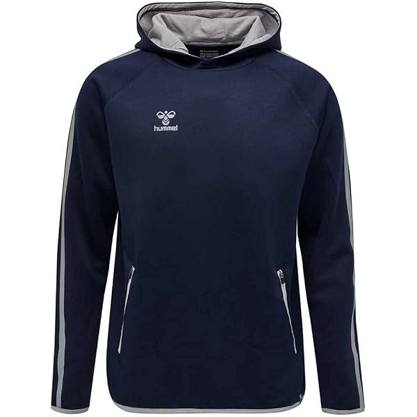 Hummel Hmlstaltic Damen Hoodie – Verstellbare Taille, Sweatstoff Mit Winkel-Muster