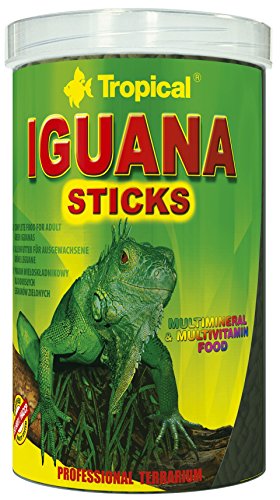 Tropical Iguana Sticks - 1000ml/260g - Complete food for adult iguanas for every day feeding (1000ml/260g)