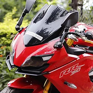 Saiga Parts Winglet for TVS Apache RR310 (Titanium Black)