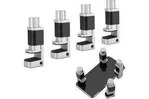 WFEWE 4 Stück Verstellbare Kunststoff LCD Display Klemme Phone Screen Repair Tools Einstellbare Befestigungsklemmen Clip LCD Bildschirm Reparaturwerkzeug für Smartphone Computer Laptop Tablet Ebook