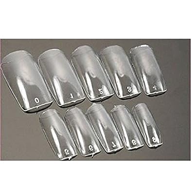 Générique 500 Faux ongles transparents