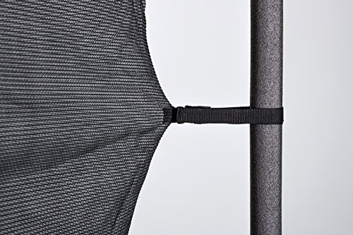 Hop-Sport Gartentrampolin 244, 305, 366, 430, 490 cm Komplettset inkl. Innennetz Leiter Wetterplane Bodenhaken Blau - 4