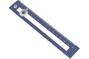 BANAPOY Linijka kompasu, wysoka precyzja Łatwa w użyciu geometria Linijka kompasu Regulowany punkt kompasu dla niebieski