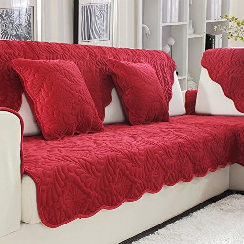 Modern minimalist four seasons slip sofa fabric napkins/ Plush cushion-F 110x155cm(43x61inch)