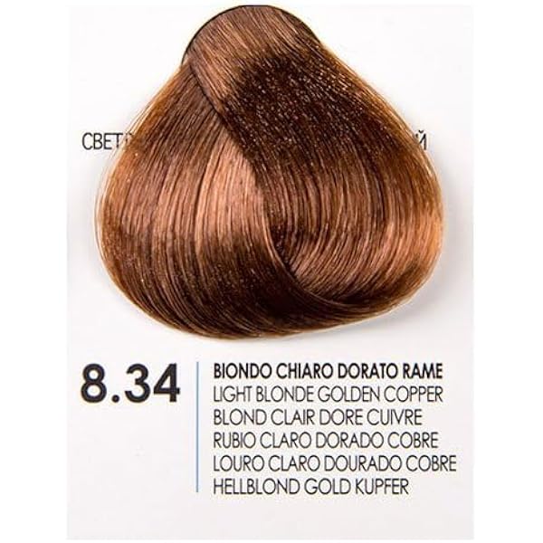 EUGENE PERMA Carmen 8.34 Haarfarbe – Hellblond Gold Kupfer Mit Extremer Leuchtkraft