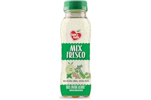 Cuore Di Frutta Mix Fresco, Succo Biologico di Mela, Sedano, Zenzero e Menta - 12 bottiglie da 250ml