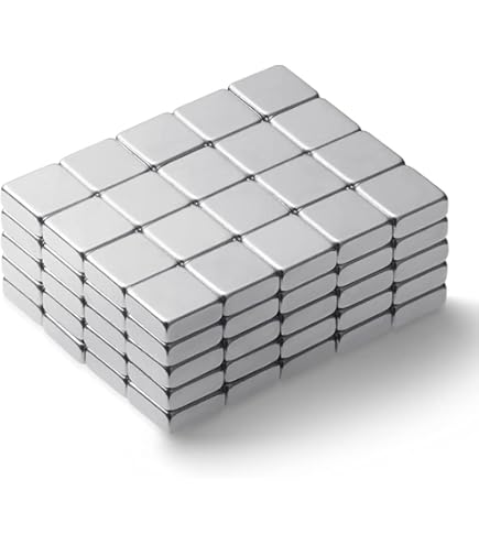 5 MAGNETI AL NEODIMIO D10x10 Mm NdFeB N50 MAGNETE BARRA VETRO - Foto 2