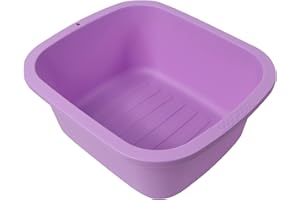 ‎SIGANDO Großes Fußbad Spa-Wanne, dickes Kunststoff-Fußbecken zum Einweichen von Fuß-Pediküre