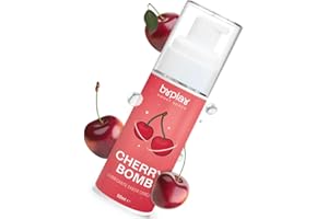 BYPLAY Geles Sexuales Pareja - Lubricantes Comestibles Oral - Gel Lubricante Sabor Cereza