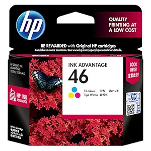 HP 46 Tri-Color Original Ink Advantage Cartridge