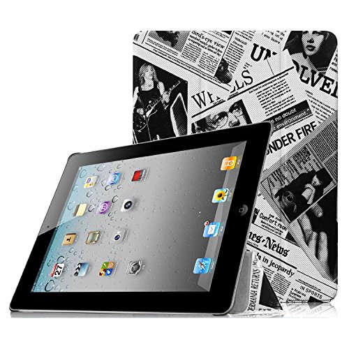 Fintie Apple iPad 2 / 3 / 4 Hülle Case - Ultra Slim Superleicht Schutzhülle Smart Shell Cover Tasche Etui mit Auto Schlaf / Wach und Standfunktion für Apple iPad 2 / iPad 3 / iPad 4 Retina