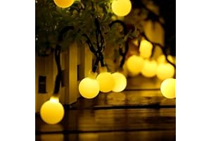 ARTINABS Guirlande Lumineuse Extérieure Solaire 60 LEDs 10M Étanche IP65 avec 8 Modes Éclairage Jolies Décoration Lumière d'Extérieur Intérieur pour Jardin Terrasse Balcon Cour Pergola Arbre Noël Fête