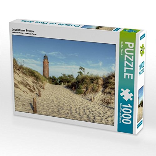 Preisvergleich Produktbild Leuchtturm Prerow 1000 Teile Puzzle quer (CALVENDO Menschen)